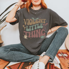 Violent Little Thing Dragon Vintage Soft Unisex T-shirt 