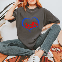 Benito Heart Puerto Rico Vintage Soft Unisex T-shirt 
