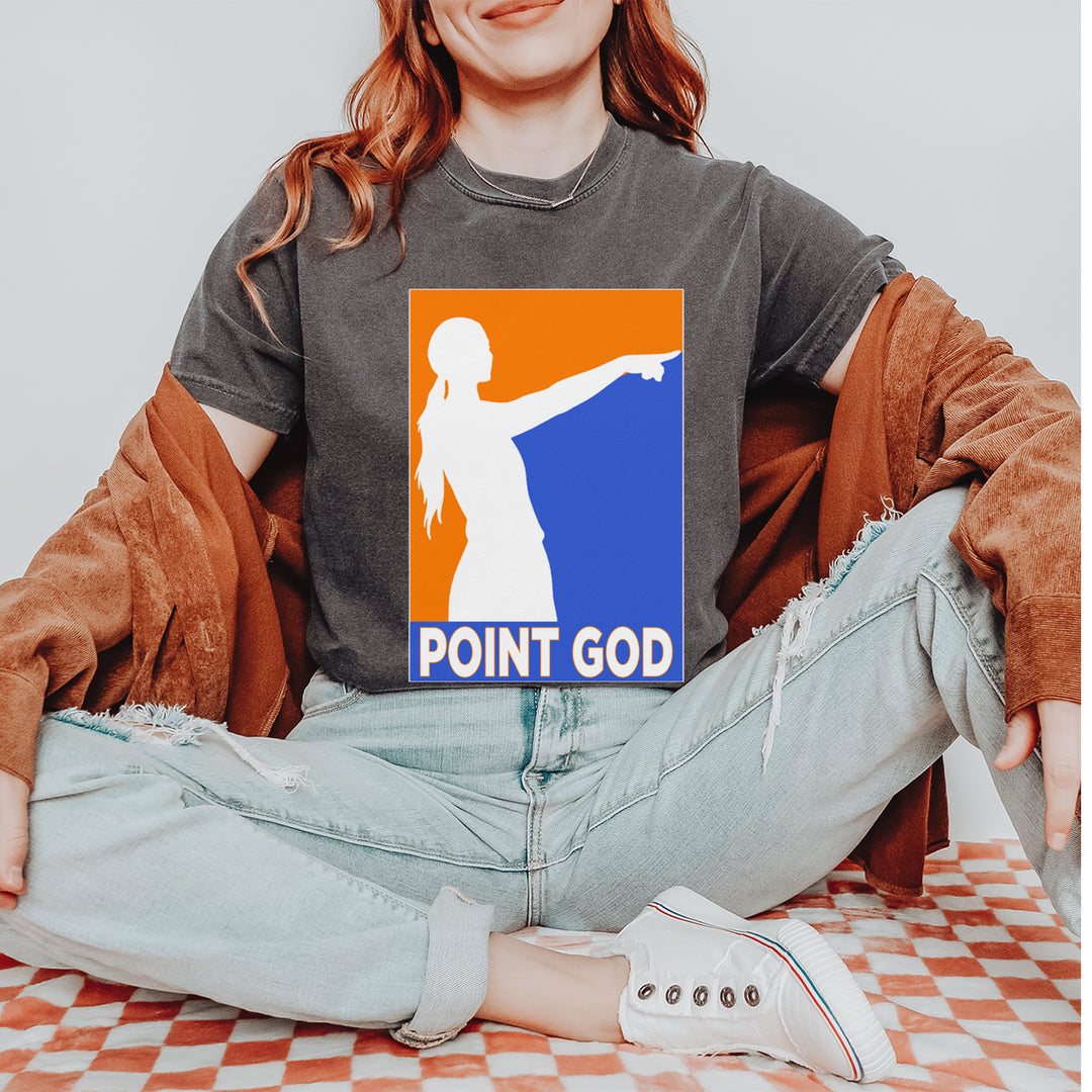 Point God Cunningham Basketball Pointing Meme  Vintage Soft Unisex T-shirt 