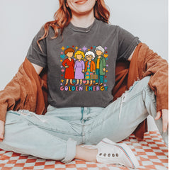 Golden Forever Golden Girls Vintage Soft Unisex T-shirt 