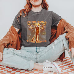 Tung Tung Tung Sahur Enforcer Vintage Soft Unisex T-shirt 