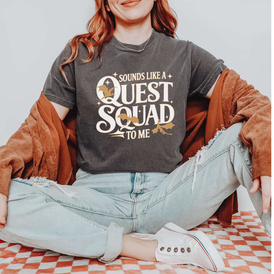Sounds Like A Quest Squad To Me Empyrean Vintage Soft Unisex T-shirt 