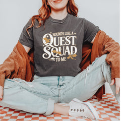 Sounds Like A Quest Squad To Me Empyrean Vintage Soft Unisex T-shirt 