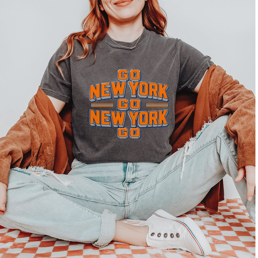 Go New York Go Basketball Vintage Soft Unisex T-shirt 