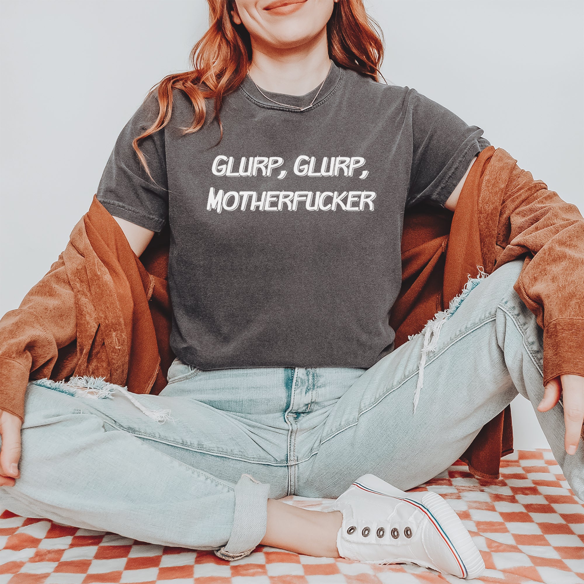 Glurp Glurp M-therf-cker Carl Vintage Soft Unisex T-shirt 