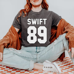 Swift 89 Birth Year Music Fan Era Poets Department Lover Vintage Soft Unisex T-shirt 
