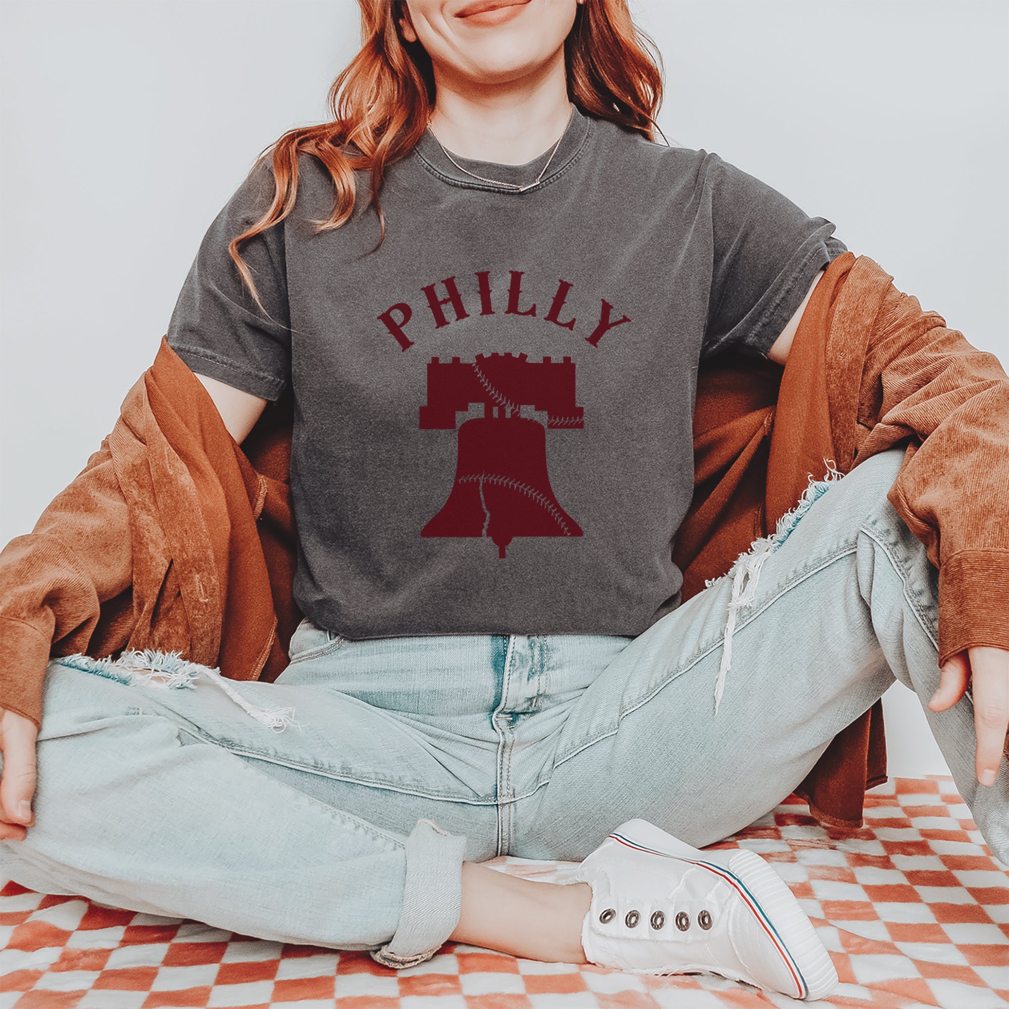 Philly Cracked Liberty Bell Vintage Soft Unisex T-shirt 