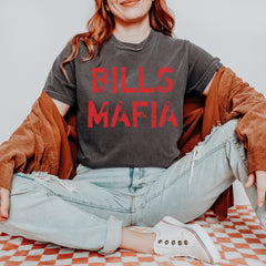 Distressed Bills Mafia Football Vintage Soft Unisex T-shirt 