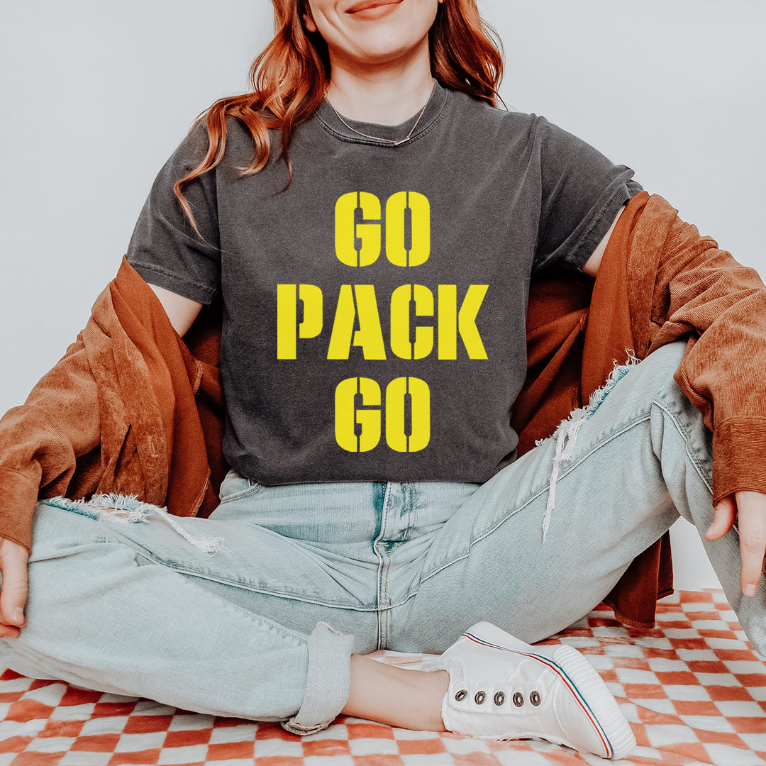 Go Pack Go Green Bay Vintage Soft Unisex T-shirt 