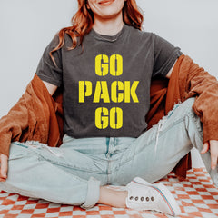 Go Pack Go Green Bay Vintage Soft Unisex T-shirt 