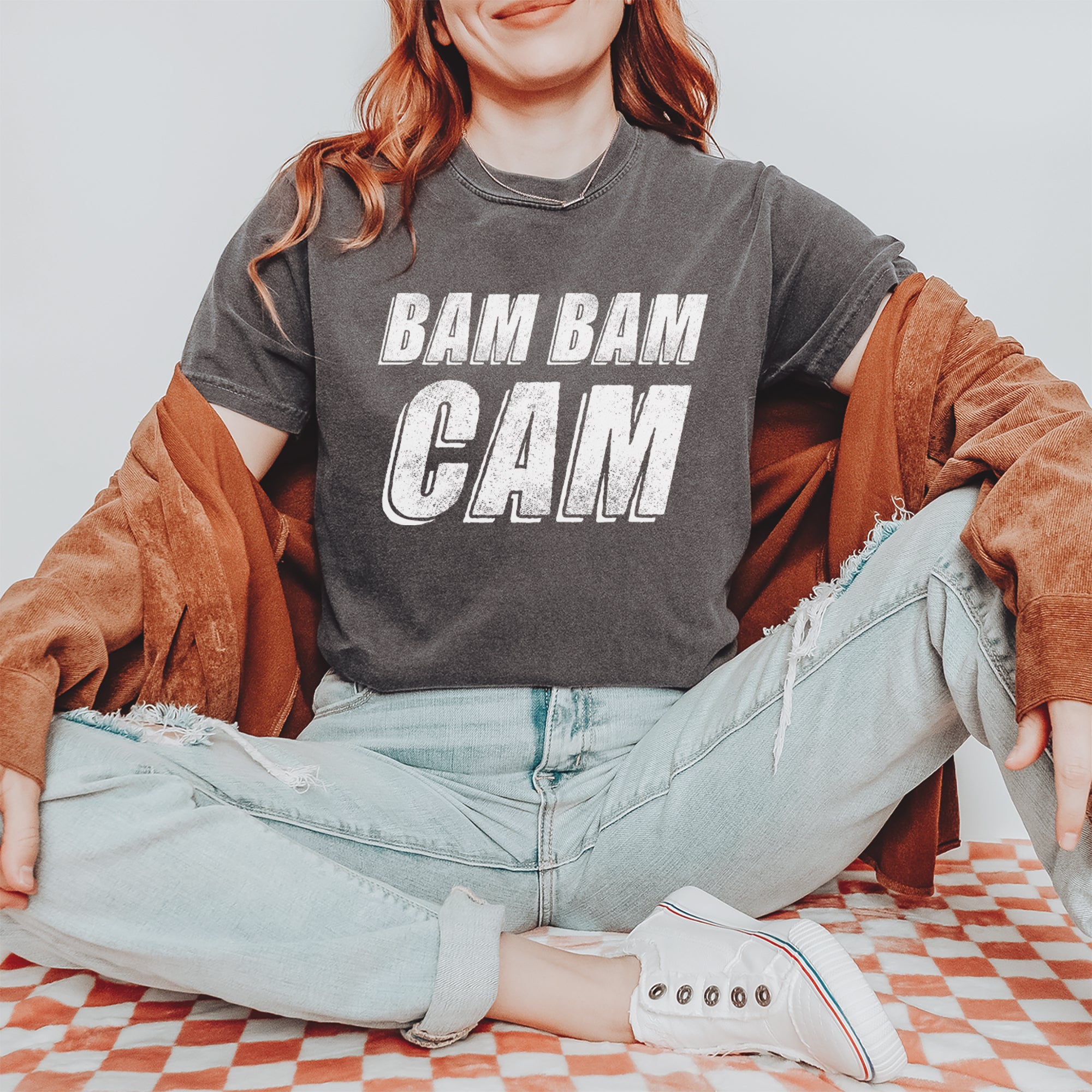 Bam Bam Cam Vintage Soft Unisex T-shirt 
