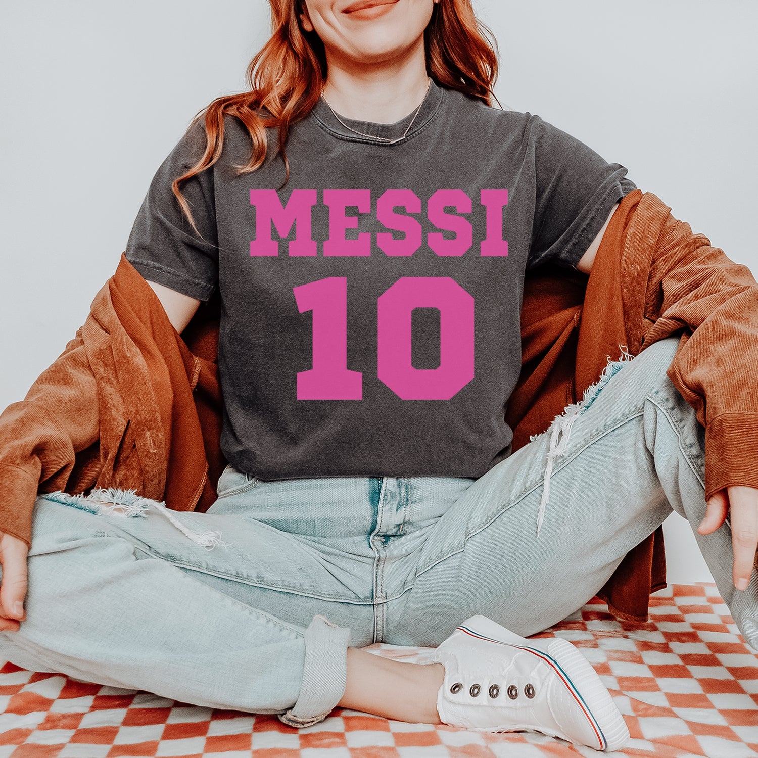 Messi World Soccer Futbol Messiami Vintage Soft Unisex T-shirt 