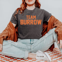 Team Burrow Cincinnati Vintage Soft Unisex T-shirt 
