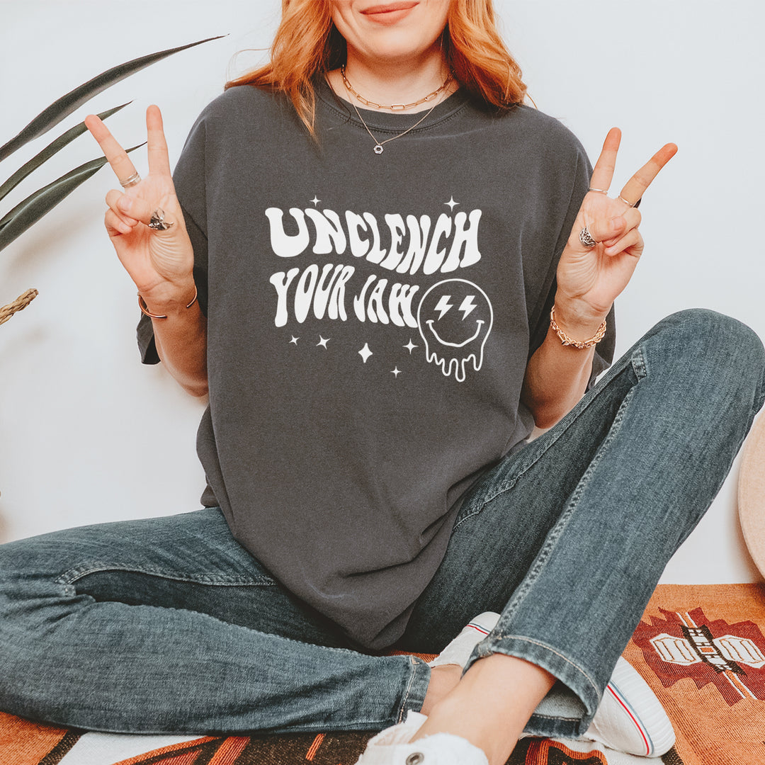 Unclench Your Jaw Festival Rave EDM Vintage Soft Unisex T-shirt