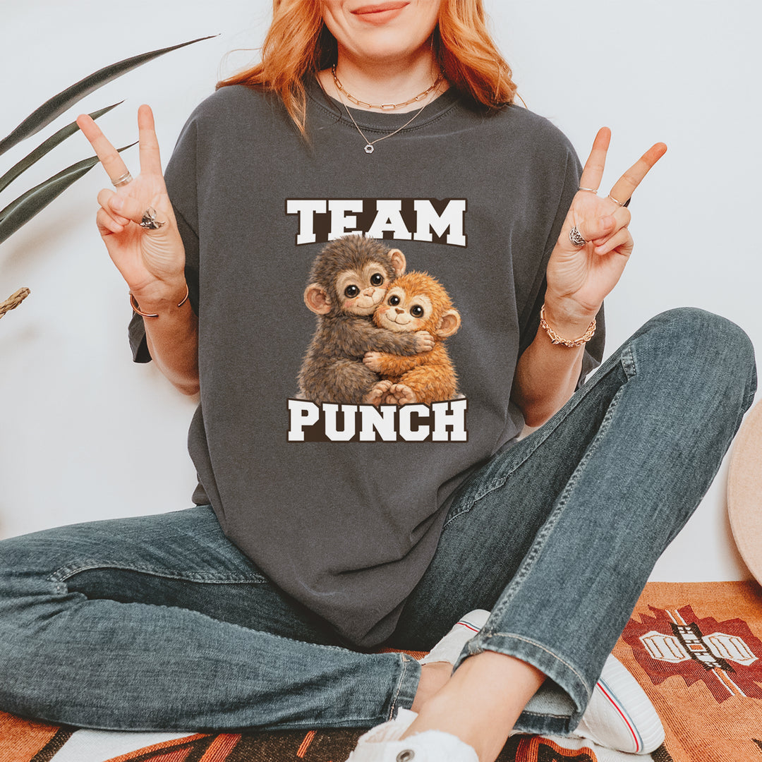 Team Punch Panchi-kun Monkey Vintage Soft Unisex T-shirt 