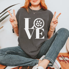 TLC LOVE Dog Rescue Vintage Soft Unisex T-shirt 