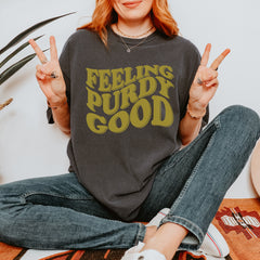 Feeling Purdy Good San Francisco Vintage Soft Unisex T-shirt 