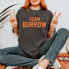Team Burrow Cincinnati Vintage Soft Unisex T-shirt 