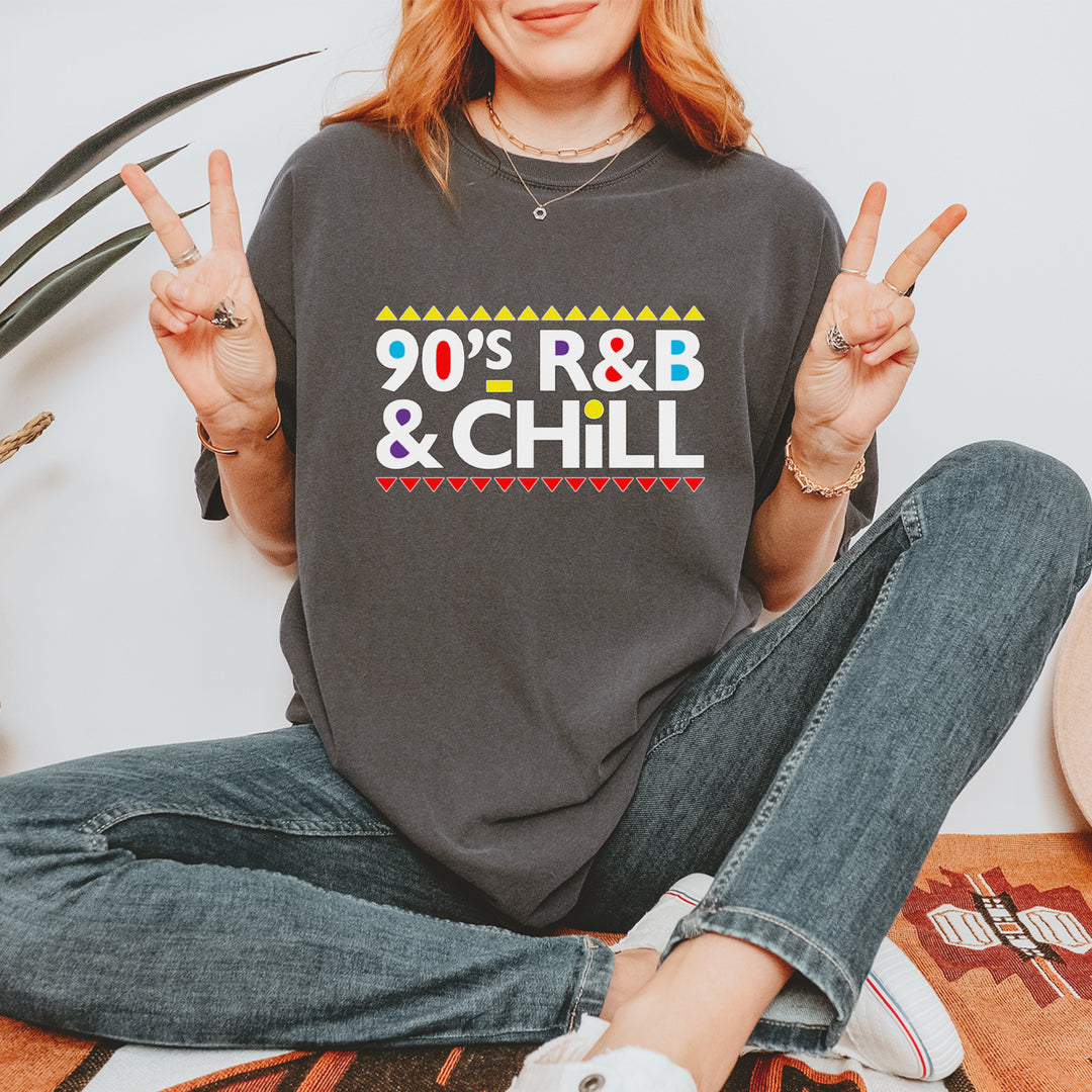 90s R&B and Chill Retro Throwback Vintage Soft Unisex T-shirt 
