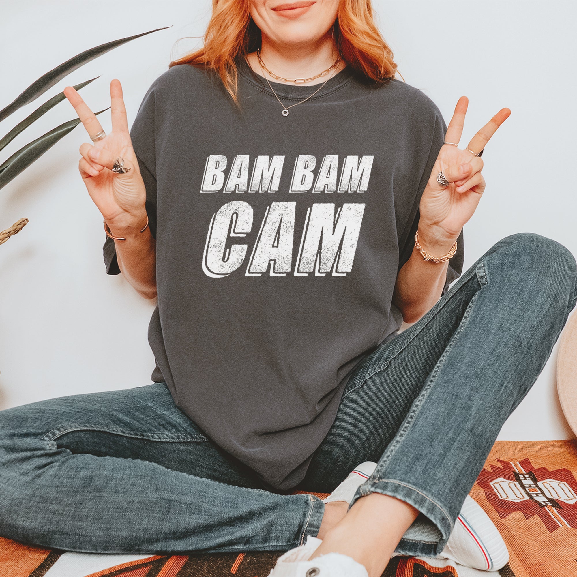 Bam Bam Cam Vintage Soft Unisex T-shirt 