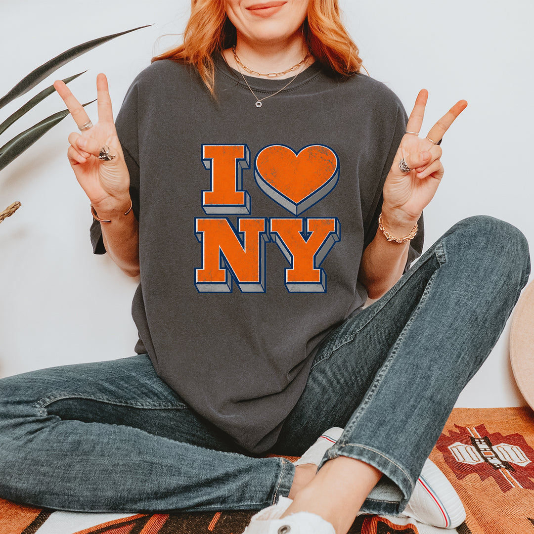 New York City Pride Heart Vintage Soft Unisex T-shirt 