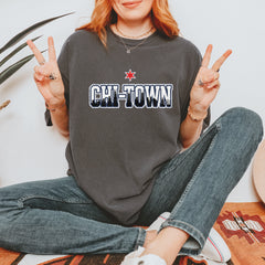 Chicago Chi-Town City Pride Vintage Soft Unisex T-shirt 