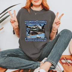 Bombardino Crocodilo Brainrot Vintage Soft Unisex T-shirt 