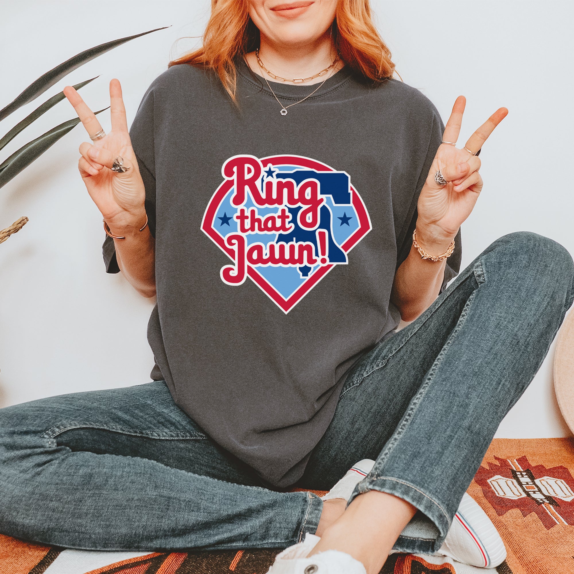 Ring That Jawn Philly Baseball Vintage Soft Unisex T-shirt 
