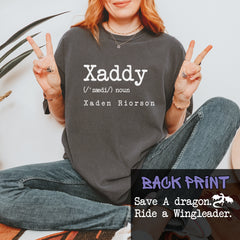Xaddy Save A Dragon Ride A Wingleader Vintage Soft Unisex T-shirt 