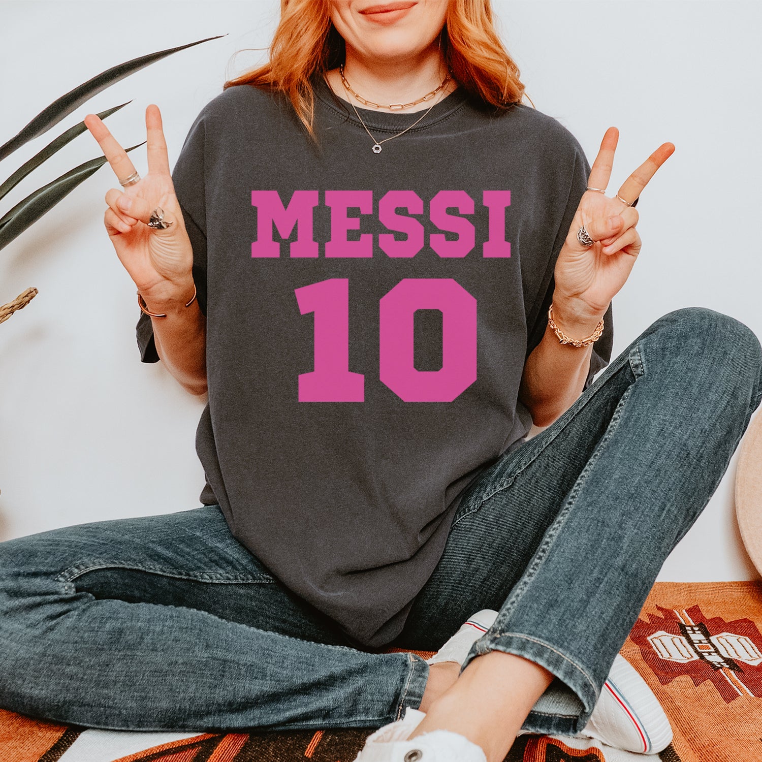 Messi World Soccer Futbol Messiami Vintage Soft Unisex T-shirt 