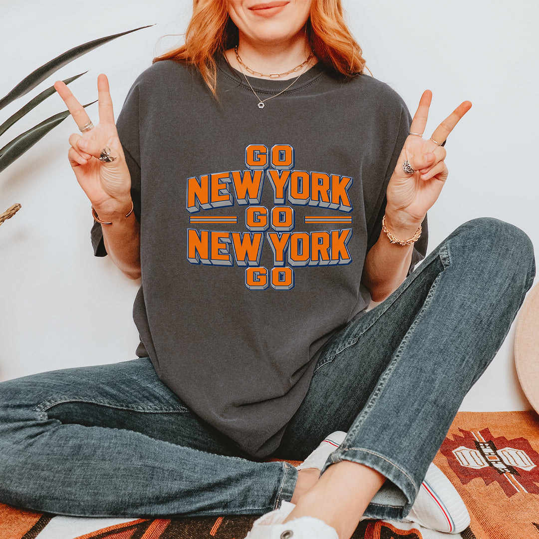 Go New York Go Basketball Vintage Soft Unisex T-shirt 