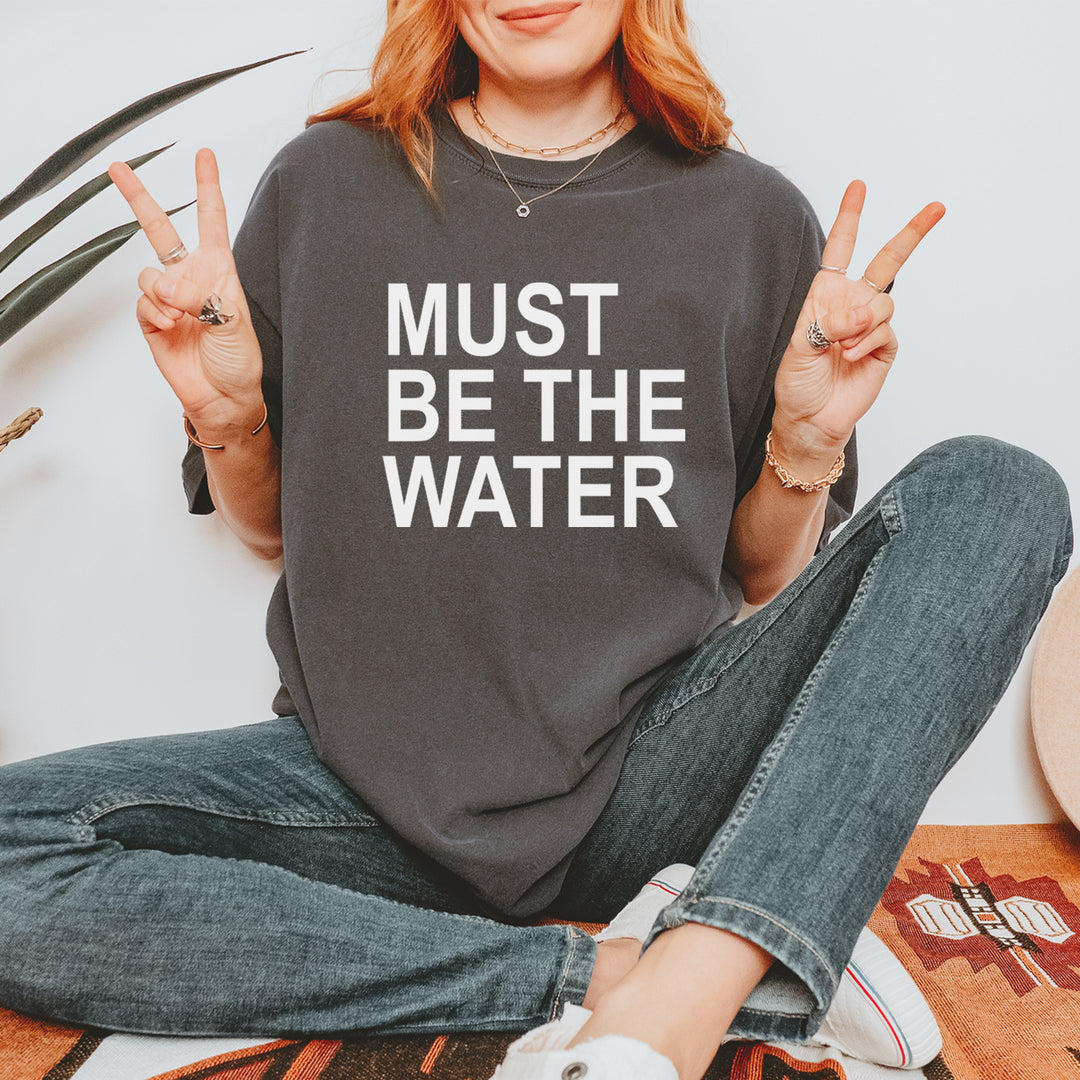 Must Be The Water Funny Racing Meme Vintage Soft Unisex T-shirt 