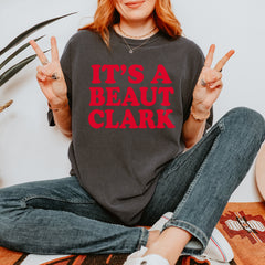 It's a Beaut Clark Festive Christmas Vintage Soft Unisex T-shirt 