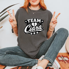 Team Ciara Scamanda Broken Heart Vintage Soft Unisex T-shirt 