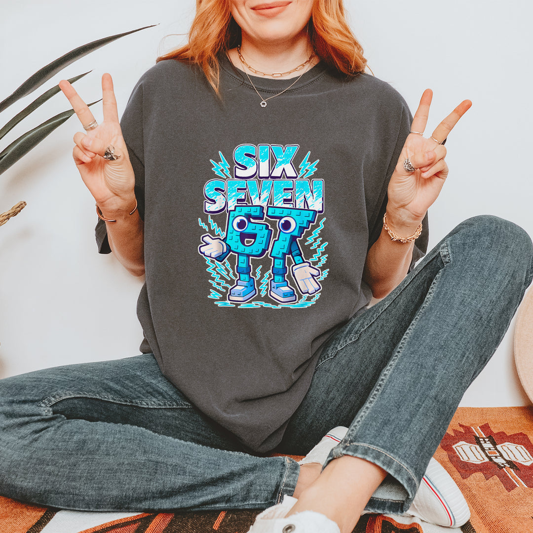 67 Brainrot Meme Slang Vintage Soft Unisex T-shirt 