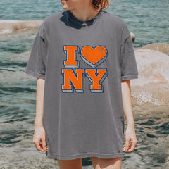 New York City Pride Heart Vintage Soft Unisex T-shirt 