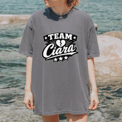 Team Ciara Scamanda Broken Heart Vintage Soft Unisex T-shirt 