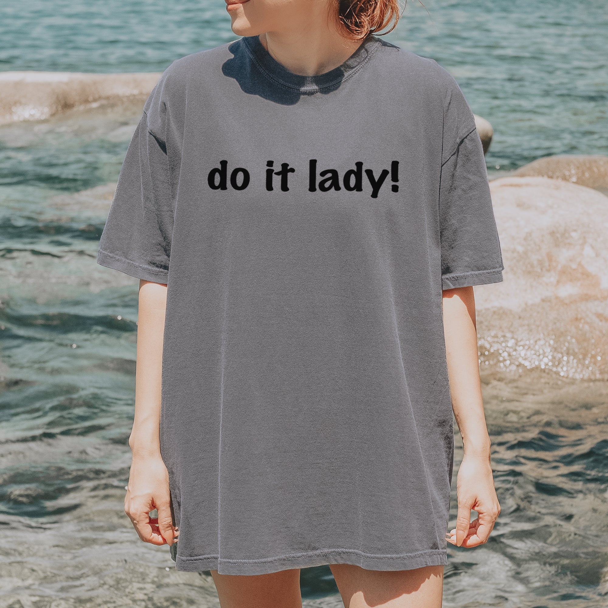 Do It Lady Viral Meme Vintage Soft Unisex T-shirt 
