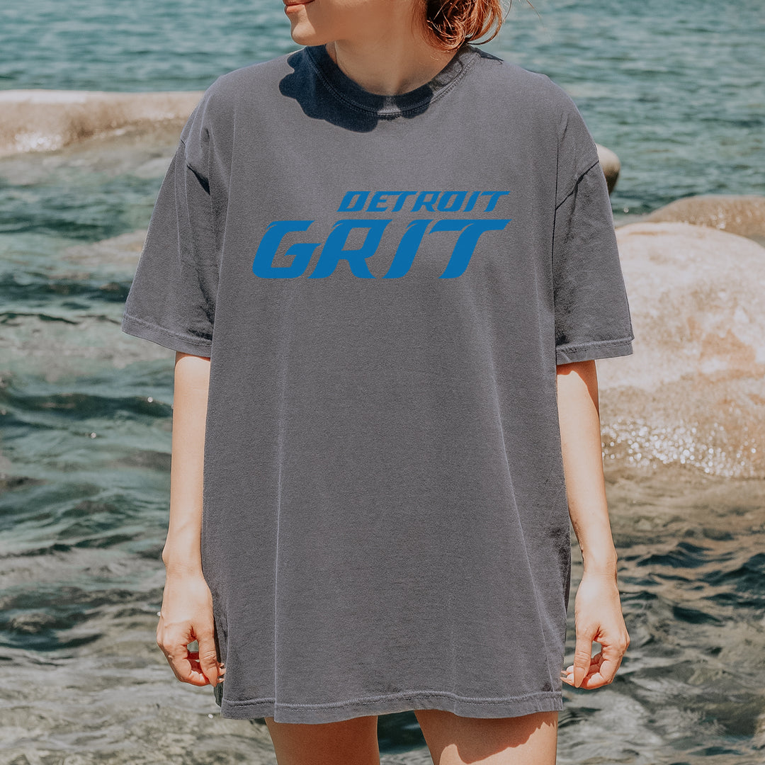 Grit Detroit Football Hard Knocks Vintage Soft Unisex T-shirt 