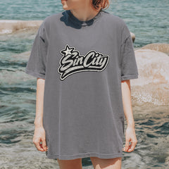 Sin City Vegas Retro Vintage Vintage Soft Unisex T-shirt 