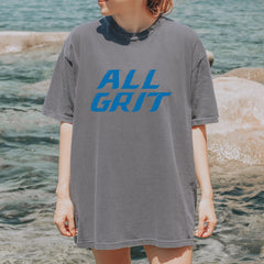 All Grit Detroit Football Vintage Soft Unisex T-shirt 