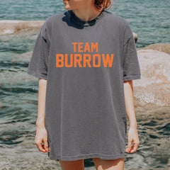 Team Burrow Cincinnati Vintage Soft Unisex T-shirt 