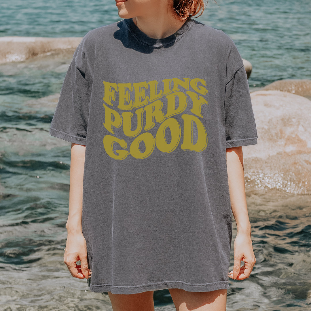 Feeling Purdy Good San Francisco Vintage Soft Unisex T-shirt 