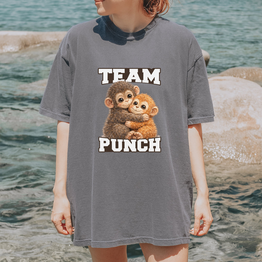 Team Punch Panchi-kun Monkey Vintage Soft Unisex T-shirt 