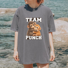 Team Punch Panchi-kun Monkey Vintage Soft Unisex T-shirt 