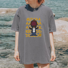 MUSTARD! Not Like Us Tv Off graphic on Garment-Dyed Heavyweight Unisex T-Shirt alternate view 30