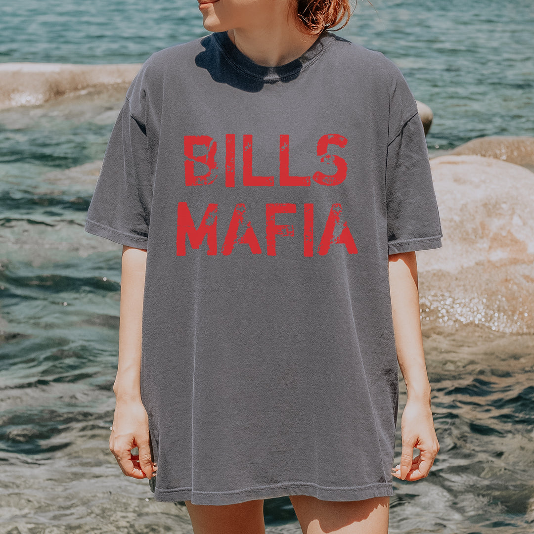 Distressed Bills Mafia Football Vintage Soft Unisex T-shirt 