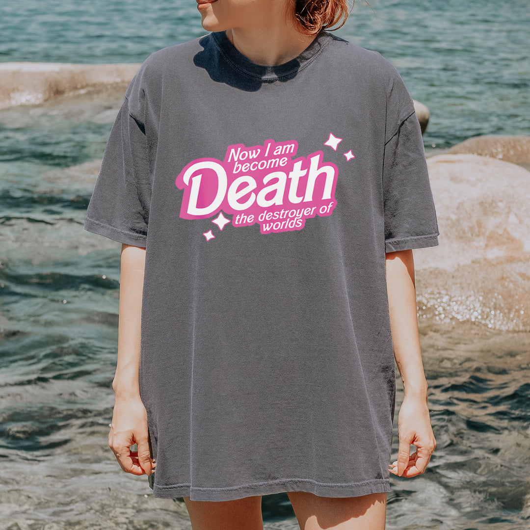 Now I am Become Death Barbenheimer Vintage Soft Unisex T-shirt 