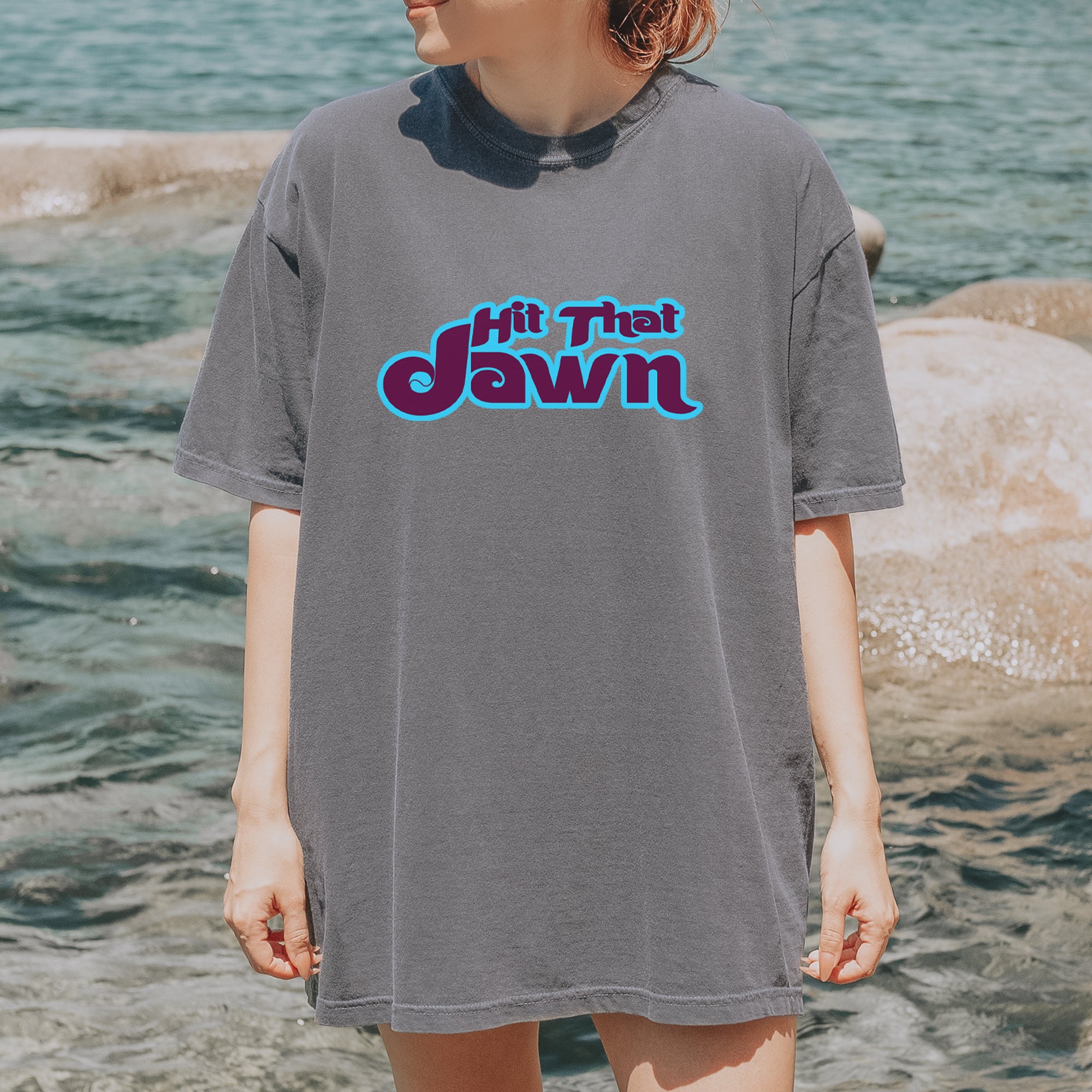 Hit That Jawn Philly Baseball Vintage Soft Unisex T-shirt 