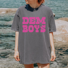 Dem Boys Hot Pink Dallas  Vintage Soft Unisex T-shirt 